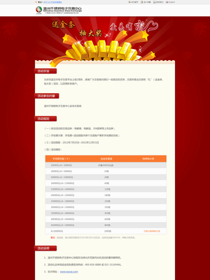 溫州不銹鋼交易所抽獎活動頁面設(shè)計剖析